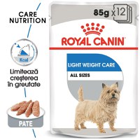 ROYAL CANIN Light Weight Care Adult, hrană umedă câini, limitarea creșterii în greutate, (pate), bax, 85g x 12buc - 2