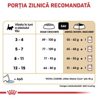 ROYAL CANIN Maine Coon Kitten, hrană uscată pisici junior, 2kg - 8