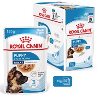 ROYAL CANIN Maxi Puppy, hrană umedă câini junior, (în sos), bax, 140g x 10buc - 3