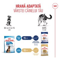 ROYAL CANIN Maxi Puppy, hrană uscată câini junior, 3kg - 11