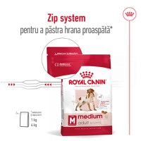 ROYAL CANIN Medium Adult, hrană uscată câini, 3kg - 12