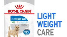 ROYAL CANIN Mini Light Weight Care Adult, hrană uscată câini, limitarea creșterii în greutate, 1kg