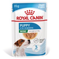 ROYAL CANIN Mini Puppy, hrană umedă câini junior, (în sos), 85g - 2