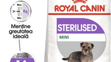 ROYAL CANIN Mini Sterilised Adult - Hrană Uscată pentru Câini Sterilizați, 1kg