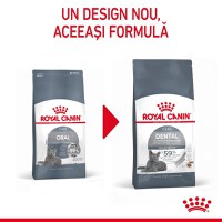 Royal Canin Oral Care Adult, hrană uscată pisici, reducerea formării tartrului ROYAL CANIN Feline Care Nutrition Dental Care, hrană uscată pisici, reducerea formării tartrului, 400g - 1