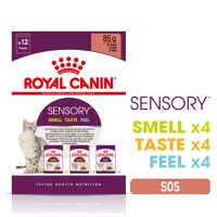 ROYAL CANIN Sensory hrană umedă pisici stimularea simțurilor (în sos), bax, 85g x 12buc - 1