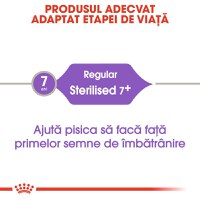 ROYAL CANIN Sterilised 7+, hrană uscată pisici sterilizate, 1.5kg - 9