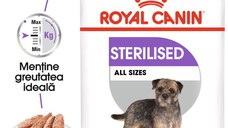 ROYAL CANIN Sterilised Adult, hrană umedă câini sterilizați, (pate), 85g