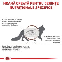 ROYAL CANIN VD Gastrointestinal Fibre Response, dietă veterinară, hrană uscată pisici, sistem digestiv, 4kg - 3