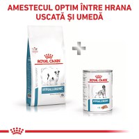 ROYAL CANIN VD Hypoallergenic Small Dog, XS-S, dietă veterinară, hrană uscată câini, alergii alimentare, 3.5kg - 9