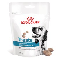 ROYAL CANIN VETERINARY DIET Hypoallergenic Treats, punguță recompense funcționale câini, alergii, 230g - 2