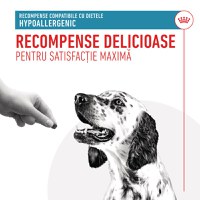 ROYAL CANIN VETERINARY DIET Hypoallergenic Treats, punguță recompense funcționale câini, alergii, 230g - 4