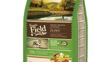 SAM'S FIELD Fresh Puppy, XS-XL, Pui și Cartofi, hrană uscată conținut redus cereale câini junior, 13kg