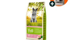 SAM'S FIELD Sterilised, Pui, hrană uscată pisici sterilizate, 7.5kg