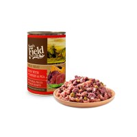 SAM'S FIELD True Meat, XS-XL, Vită și dovleac, conservă hrană umedă fără cereale câini, (în aspic), 400g - 3