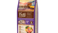 SAM'S FIELD, XS-XL, Somon și Hering, hrană uscată fără cereale câini, 13kg