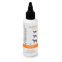 SANOCYN Forte Ear Cleaner, soluție igiena urechilor soluție câini și pisici, antibacteriană, flacon, 75ml - 1