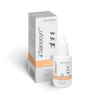 SANOCYN Forte Eye Cleaner, soluție igiena ochilor soluție câini și pisici, antibacteriană, flacon, 50ml - 1
