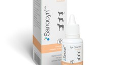 SANOCYN Forte Eye Cleaner, soluție igiena ochilor soluție câini și pisici, antibacteriană, flacon, 50ml