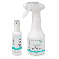 SANOCYN Forte Hydrogel, îngrijire răni gel câini și pisici, antibacteriană, flacon, 75ml - 1