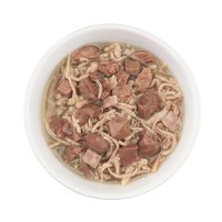 SCHESIR After Dark, Pui și Șuncă, conservă hrană umedă fără cereale pisici, (în supă), 80g - 3