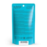 SCHESIR After Dark Velvet Mousse, Pui și Ou de Prepeliță, plic hrană umedă fără cereale pisici, (mousse), 80g - 4