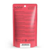 SCHESIR After Dark Velvet Mousse, Pui și Vită, plic hrană umedă fără cereale pisici, (mousse), 80g - 4