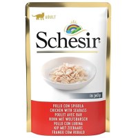 Schesir Cat Pui & Biban de Mare in Jelly, 85 g - 4