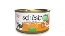 SCHESIR Complementary In Jelly, Ton și Aloe Vera, conservă hrană umedă pisici, (în aspic), 70g