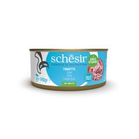 SCHESIR Complete Nutrition, Ton, conservă hrană umedă pisici, (în aspic), 140g - 1