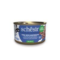 SCHESIR Complete Nutrition, Ton și Anșoa, conservă hrană umedă pisici, (în aspic), 85g - 1
