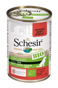 Schesir Dog Bio Adult cu Vită,  400 g - 2