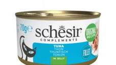 SCHESIR In Jelly, Ton, conservă hrană umedă pisici, (în aspic), 70g
