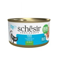 SCHESIR In Jelly, Ton, conservă hrană umedă pisici, (în aspic), 70g - 2