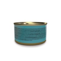 SCHESIR Silver, Ton și Macrou, conservă hrană umedă fără cereale pisici senior, (în supă), 70g - 3