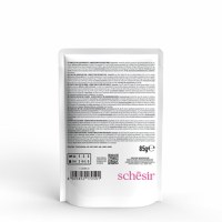 SCHESIR Ton, Pui și Șuncă, plic hrană umedă pisici, (în aspic), 85g - 3