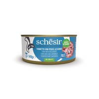 SCHESIR, Ton și Sardine, conservă hrană umedă pisici, (în aspic), 140g - 2
