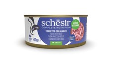 SCHESIR, Ton și Vită, conservă hrană umedă pisici, (în aspic), 140g