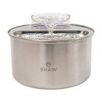 SHAW Clasic 9, fântână câini, rotundă, inox SHAW Clasic 9, fântână câini și pisici, rotundă, inox, argintiu, XS-M(4l) - 6
