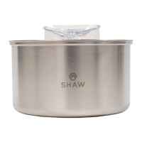 SHAW Clasic 9, fântână câini, rotundă, inox SHAW Clasic 9, fântână câini și pisici, rotundă, inox, argintiu, XS-M(4l) - 8