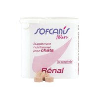 SOFCANIS Félin Renal, supliment sistem renal pisici, comprimate SOFCANIS Félin Renal, supliment sistem renal pisici, flacon, 50 comprimate - 1