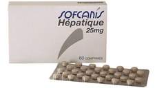 SOFCANIS Hépatique 25mg, supliment sistem hepatic câini, comprimate SOFCANIS Hépatique 25mg, XS-S, supliment sistem hepatic câini și pisici, blister, 60 comprimate