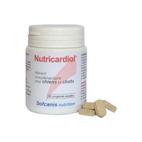 SOFCANIS Nutricardiol, supliment sistem cardio-vascular câini, comprimate SOFCANIS Nutricardiol, XS-XL, supliment sistem cardio-vascular câini și pisici, flacon, 60 comprimate - 1