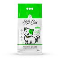 SOFTCAT, Aloe Vera, așternut igienic pisici, granule, bentonită, aglomerant, neutralizare mirosuri, 10l - 2