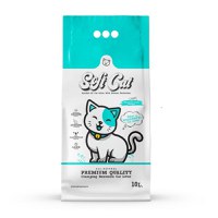 SOFTCAT, săpun Marsilia, așternut igienic pisici, granule, bentonită, aglomerant, neutralizare mirosuri, 10l - 1