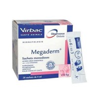 Supliment Alimentar Megaderm Virbac 4 ml, 28 de pliculete - 2