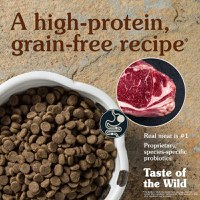 TASTE OF THE WILD High Prairie, Bizon și Vânat, hrană uscată fără cereale câini, 2kg - 5