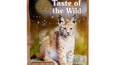 TASTE OF THE WILD Kitten, hrana umeda pentru pisici junior, fara cereale, 85g