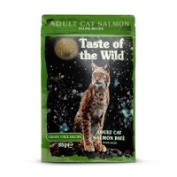 TASTE OF THE WILD, Somon, plic hrană umedă fără cereale pisici, (pate), 85g - 2