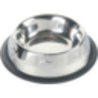 TRIXIE, castron pisici, rotund, antiderapant, inox, argintiu, 0.2l, ⌀15cm - 4